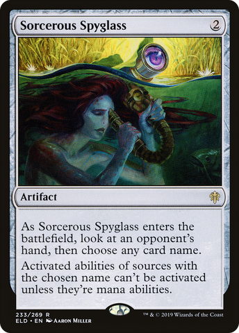 Sorcerous Spyglass (ELD-233)  - Throne of Eldraine