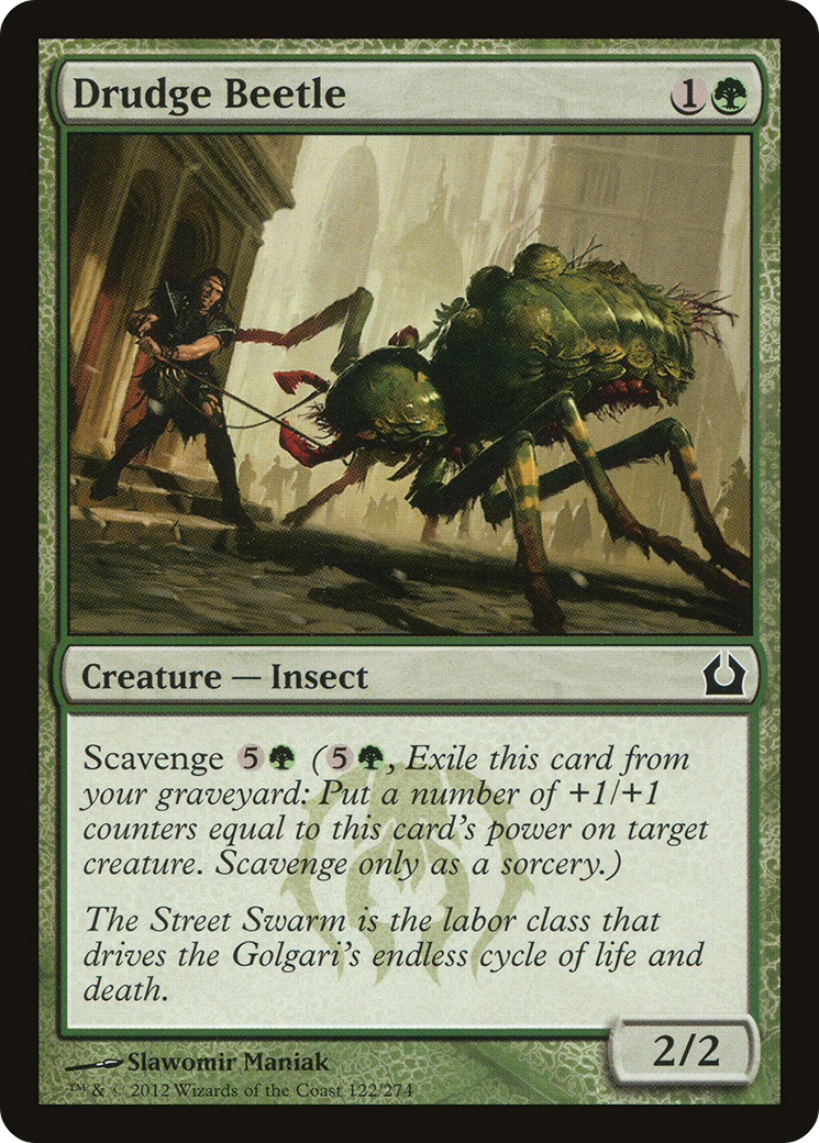 Drudge Beetle (RTR-122)  - Return to Ravnica