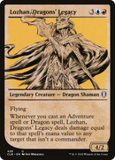 Lozhan, Dragons' Legacy (Showcase) (CLB-428) - Commander Legends: Battle for Baldur's Gate: (Showcase) Foil