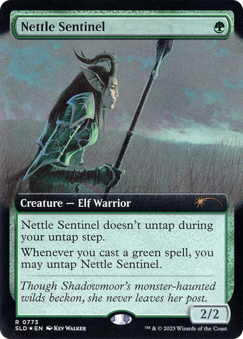 Nettle Sentinel (Extended Art) [Secret Lair Drop Series]