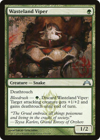 Wasteland Viper (GTC-139)  - Gatecrash