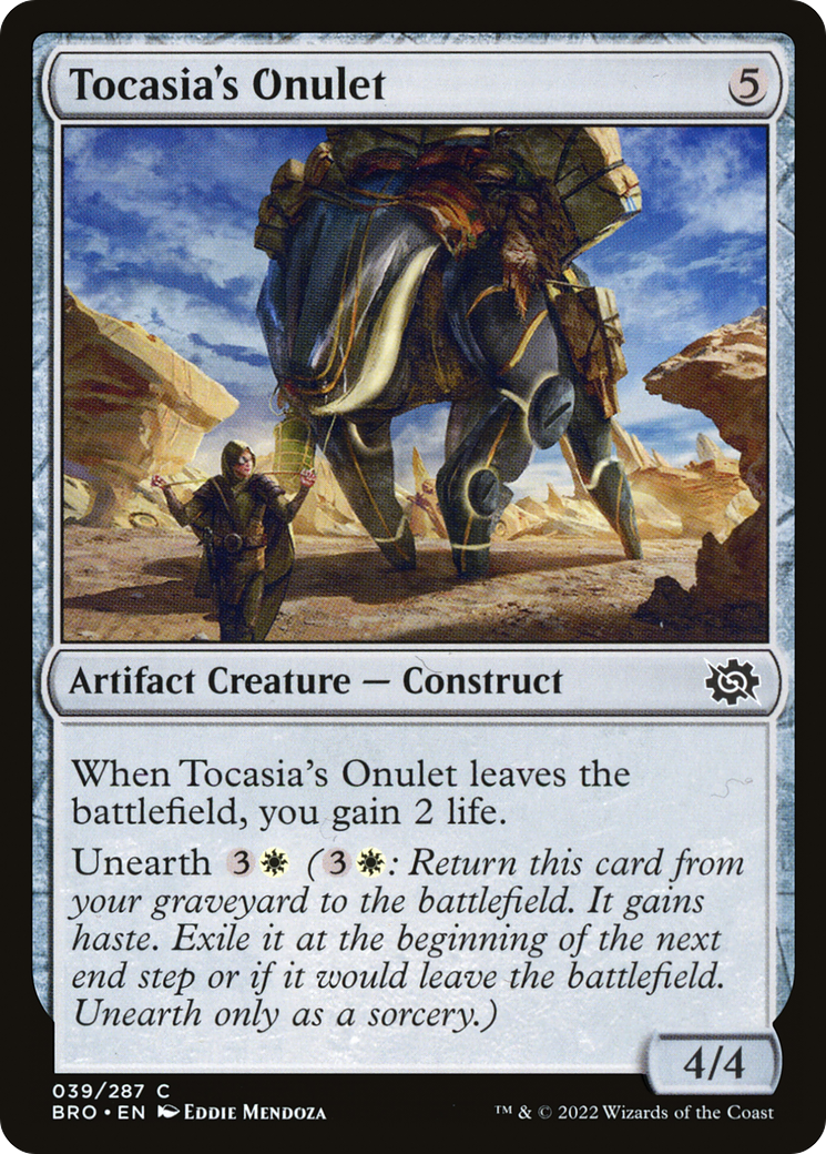 Tocasia's Onulet (BRO-039)  - The Brothers' War