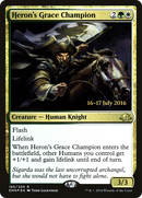 Heron's Grace Champion (PRE-185S)  Foil - Eldritch Moon Promos