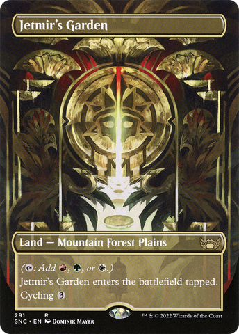 Jetmir's Garden (Borderless) (SNC-291)  Foil - Streets of New Capenna