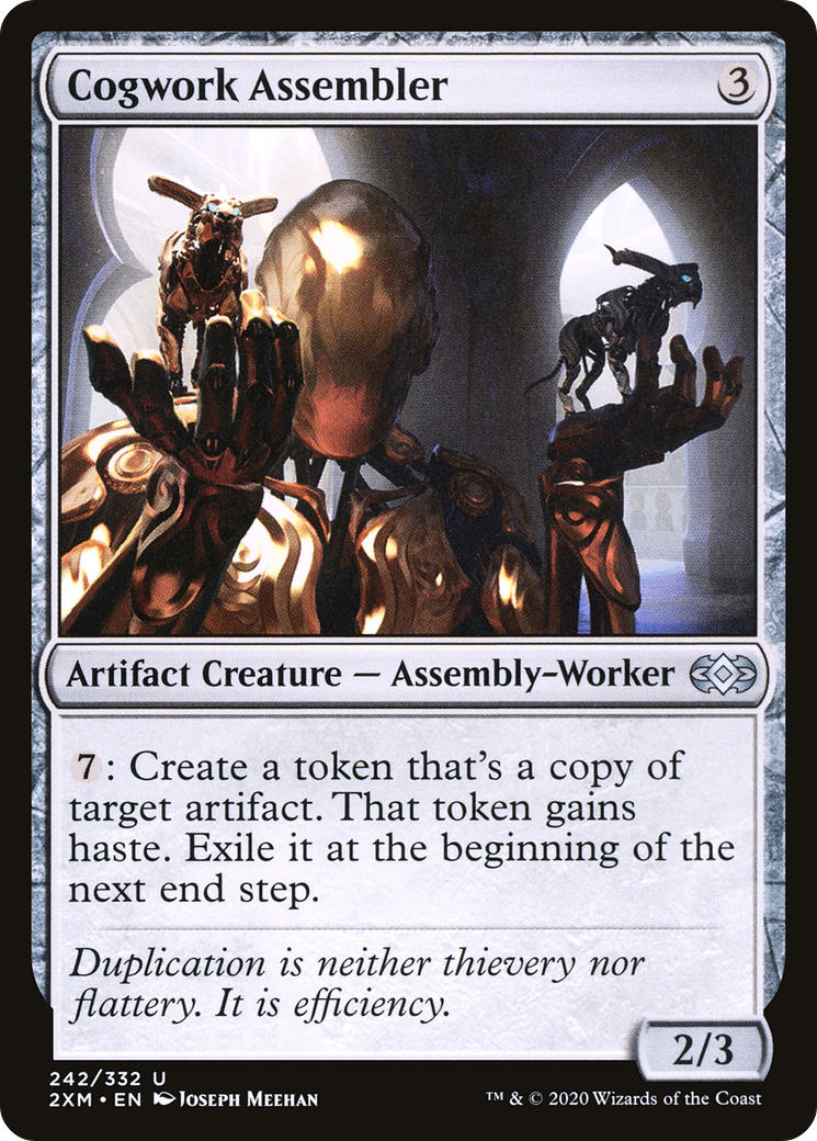 Cogwork Assembler (2XM-242)  Foil - Double Masters