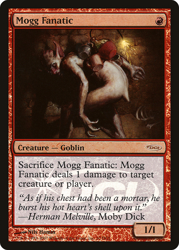 Mogg Fanatic (WPN-010) - DCI Promos Foil