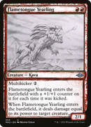 Flametongue Yearling (Showcase) (MH2-350)  Foil - Modern Horizons 2: (Showcase)