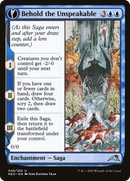 Behold the Unspeakable (NEO-048)  Foil - Kamigawa: Neon Dynasty: (fandfc, enchantment)