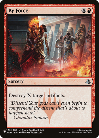 By Force (LIST-AKH-123)  - The List