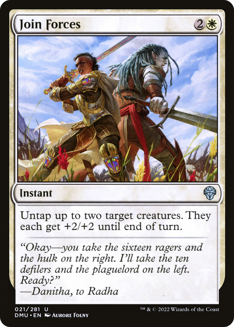 Join Forces (DMU-021)  Foil - Dominaria United