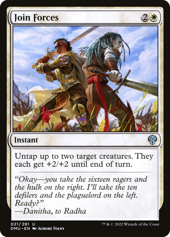 Join Forces (DMU-021)  Foil - Dominaria United