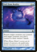 Peel from Reality (RAV-061)  Foil - Ravnica: City of Guilds