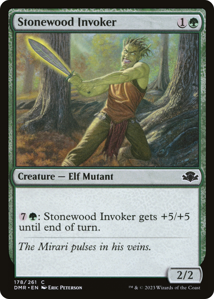 Stonewood Invoker (DMR-178)  Foil - Dominaria Remastered