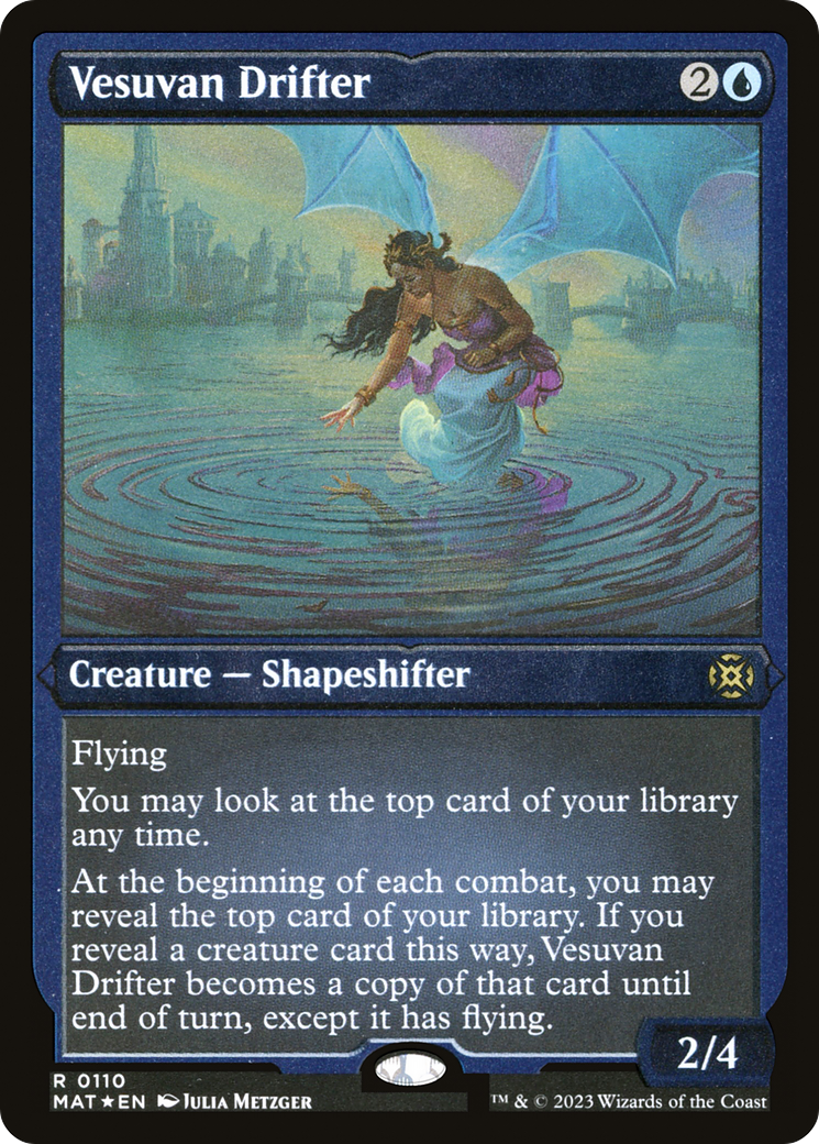 Vesuvan Drifter (MAT-110)  Etched Foil - March of the Machine: The Aftermath