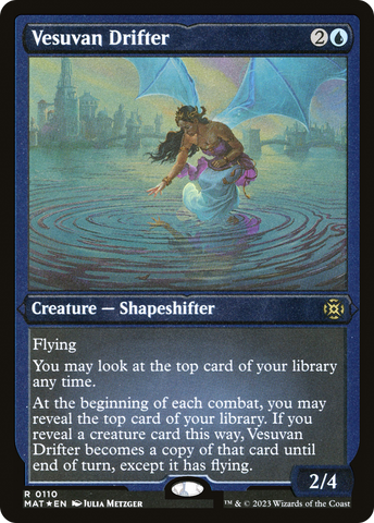 Vesuvan Drifter (MAT-110)  Etched Foil - March of the Machine: The Aftermath