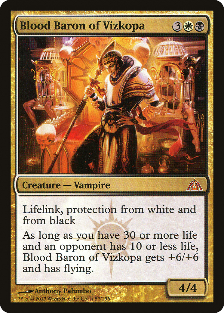 Blood Baron of Vizkopa (DGM-057)  Foil - Dragon's Maze