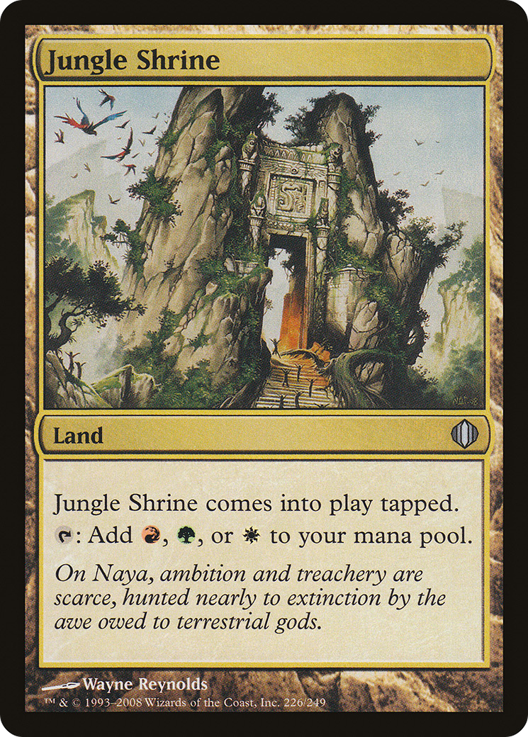 Jungle Shrine (ALA-226) - Shards of Alara