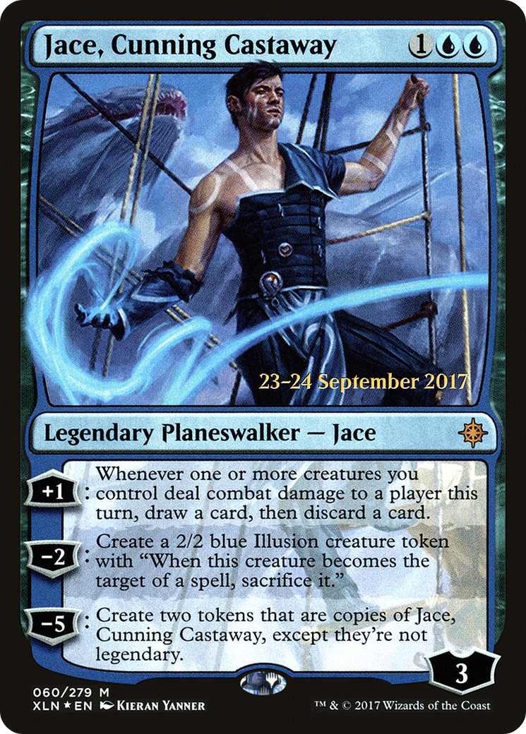 Jace, Cunning Castaway (PRE-060)  Foil - Ixalan Promos