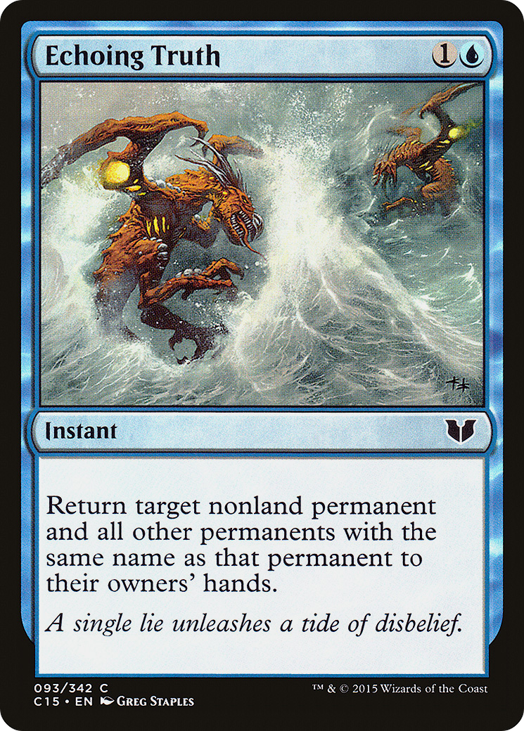 Echoing Truth (C15-093)  - Commander 2015