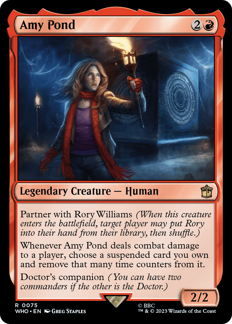 Amy Pond (WHO-075)  Foil - Doctor Who