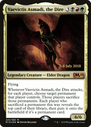 Vaevictis Asmadi, the Dire (PRE-225S) - Core Set 2019 Promos Foil