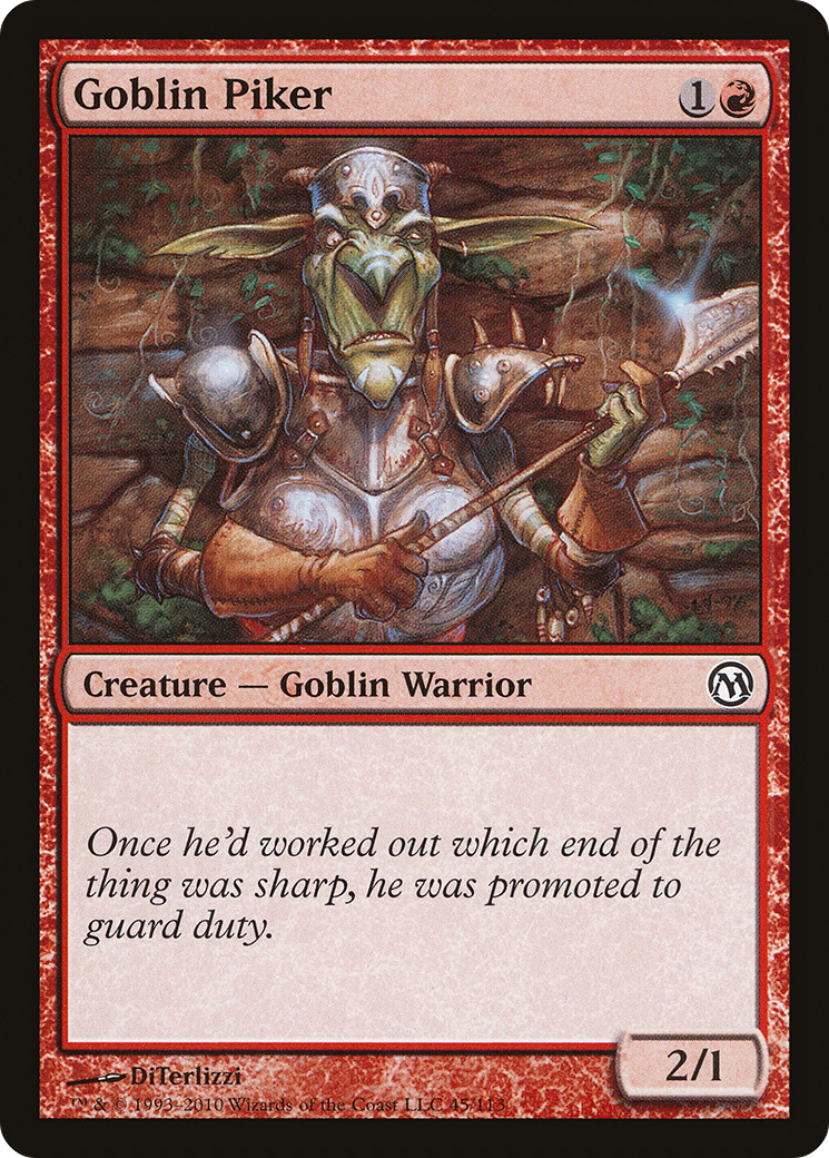Goblin Piker (DPA-045)  - Duels of the Planeswalkers