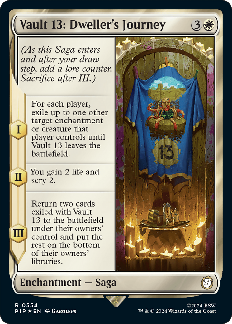 Vault 13: Dweller's Journey (Surge Foil) (PIP-554) - Fallout Foil