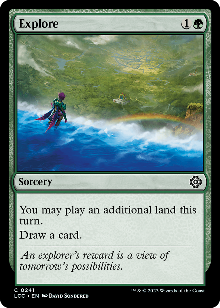 Explore (LCC-241)  - The Lost Caverns of Ixalan Commander