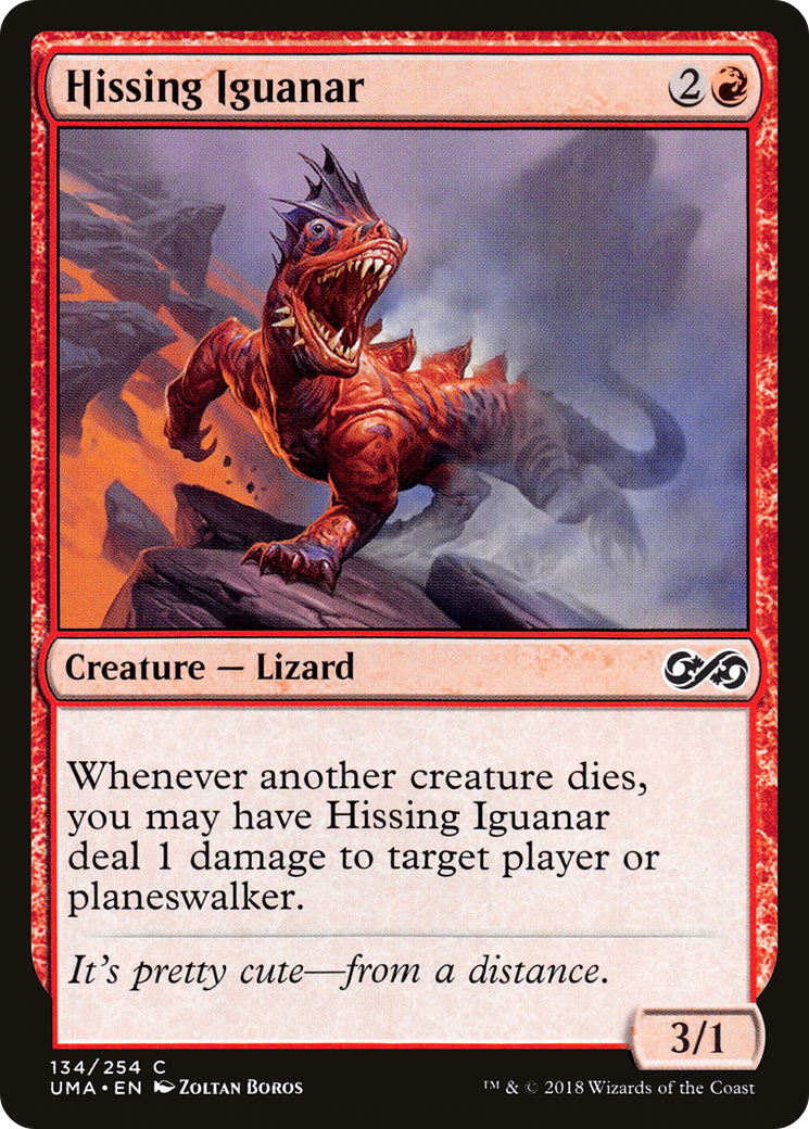Hissing Iguanar (UMA-134)  - Ultimate Masters