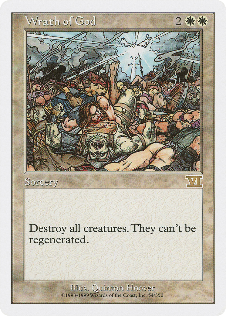 Wrath of God (6ED-054)  - Classic Sixth Edition