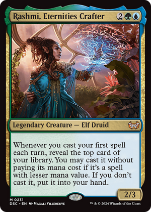 Rashmi, Eternities Crafter (DSC-231)  - Duskmourn: House of Horror Commander