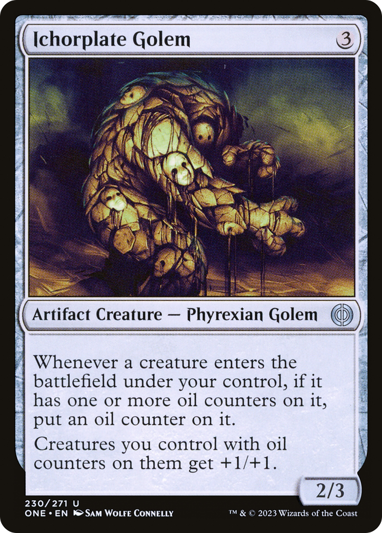 Ichorplate Golem (ONE-230)  - Phyrexia: All Will Be One