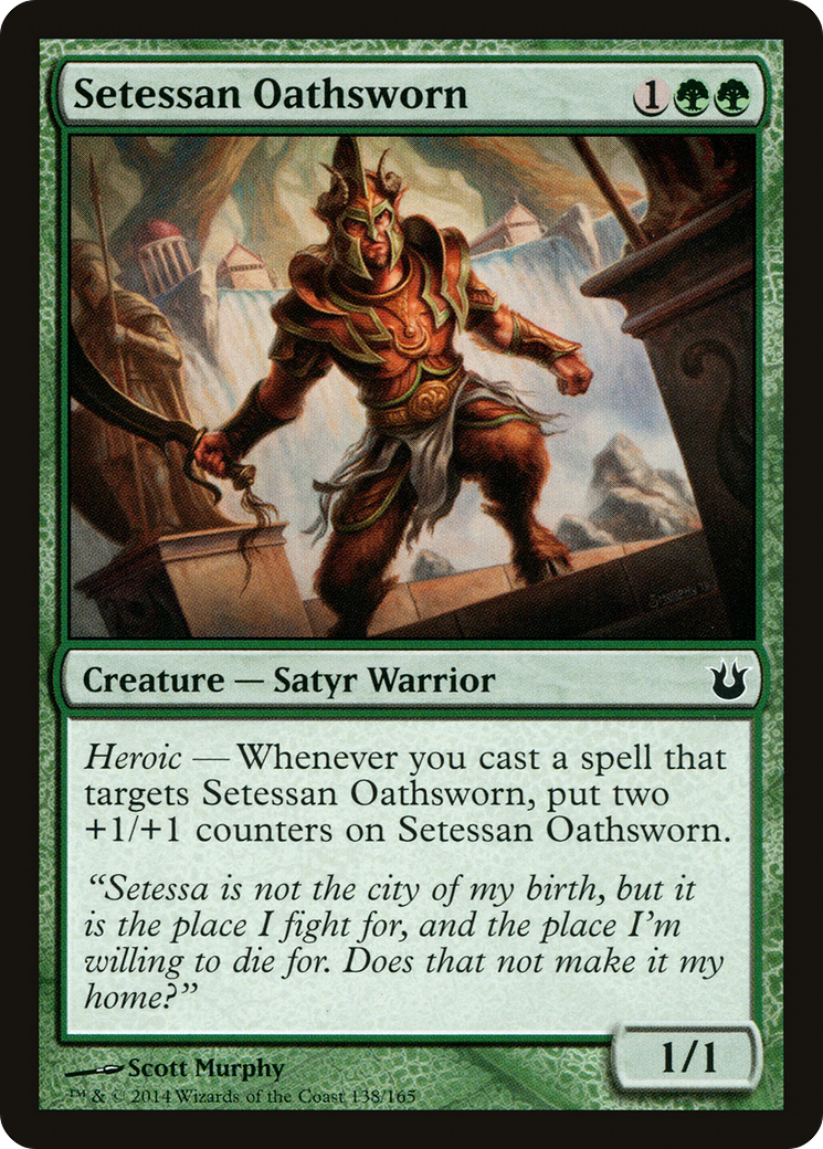 Setessan Oathsworn (BNG-138)  - Born of the Gods