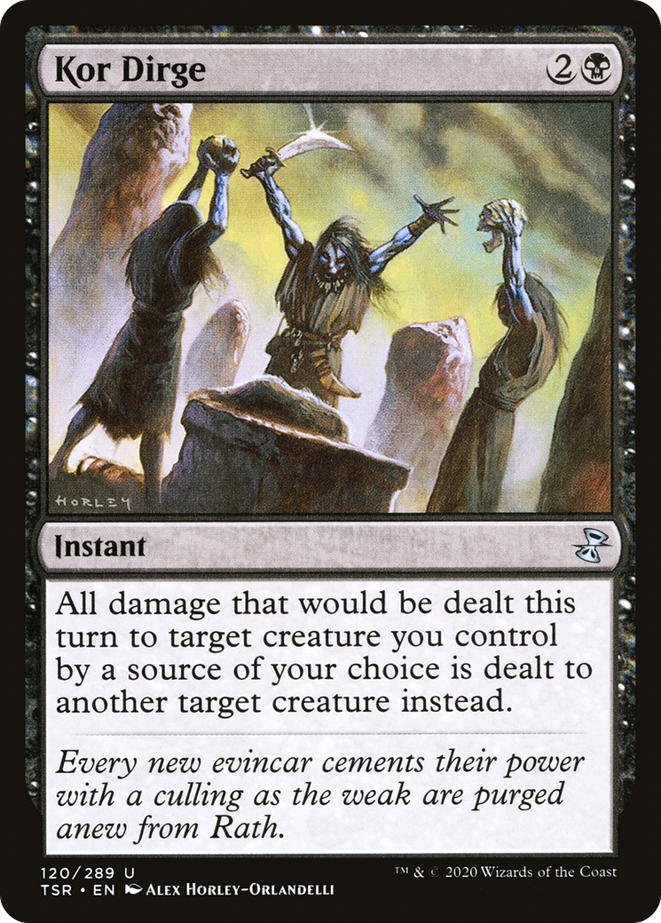 Kor Dirge (TSR-120)  Foil - Time Spiral Remastered