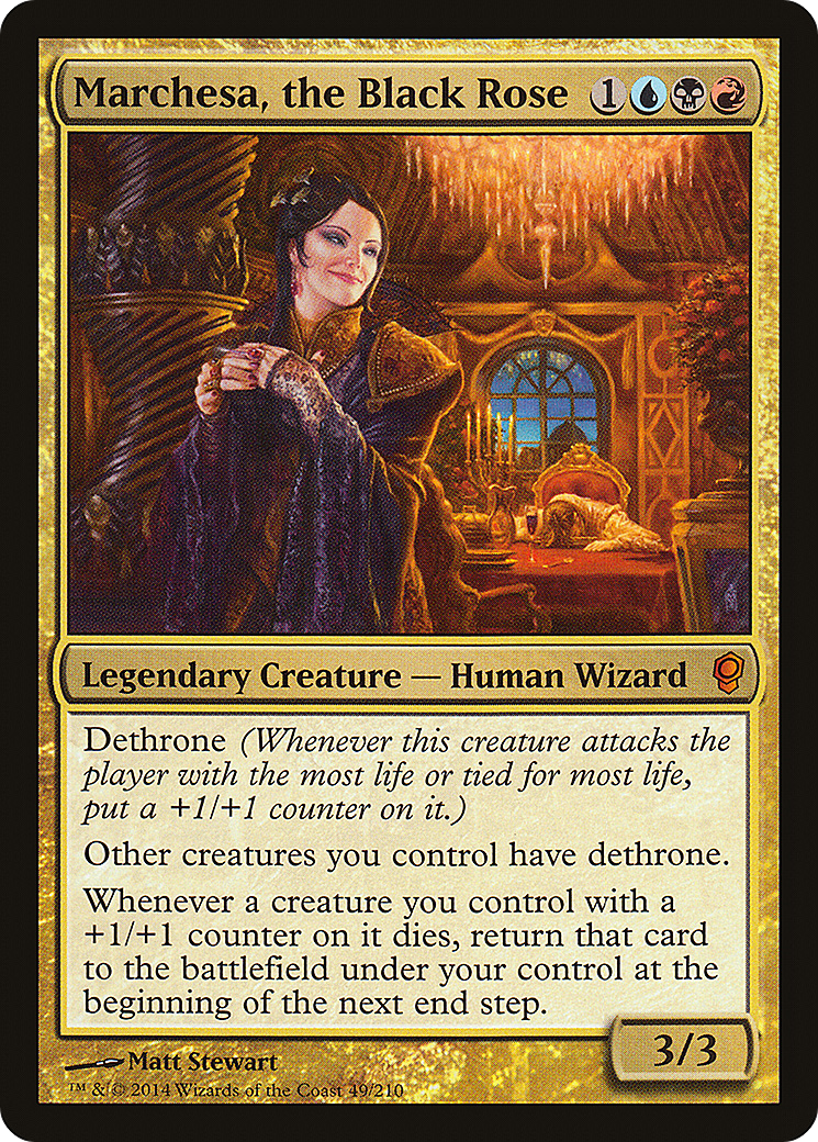 Marchesa, the Black Rose (CNS-049)  Foil - Conspiracy