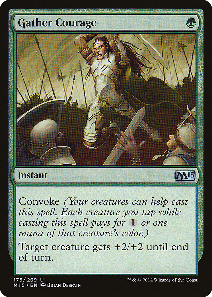 Gather Courage (M15-175)  - Magic 2015