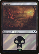 Swamp (311) (Surge Foil) (40K-311)  Foil - Warhammer 40,000 Commander