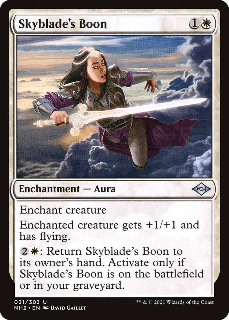 Skyblade's Boon (MH2-031)  - Modern Horizons 2