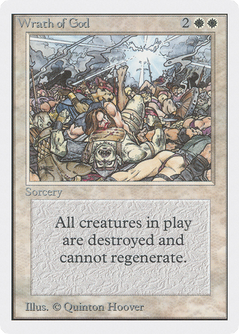 Wrath of God (2ED-)  - Unlimited Edition