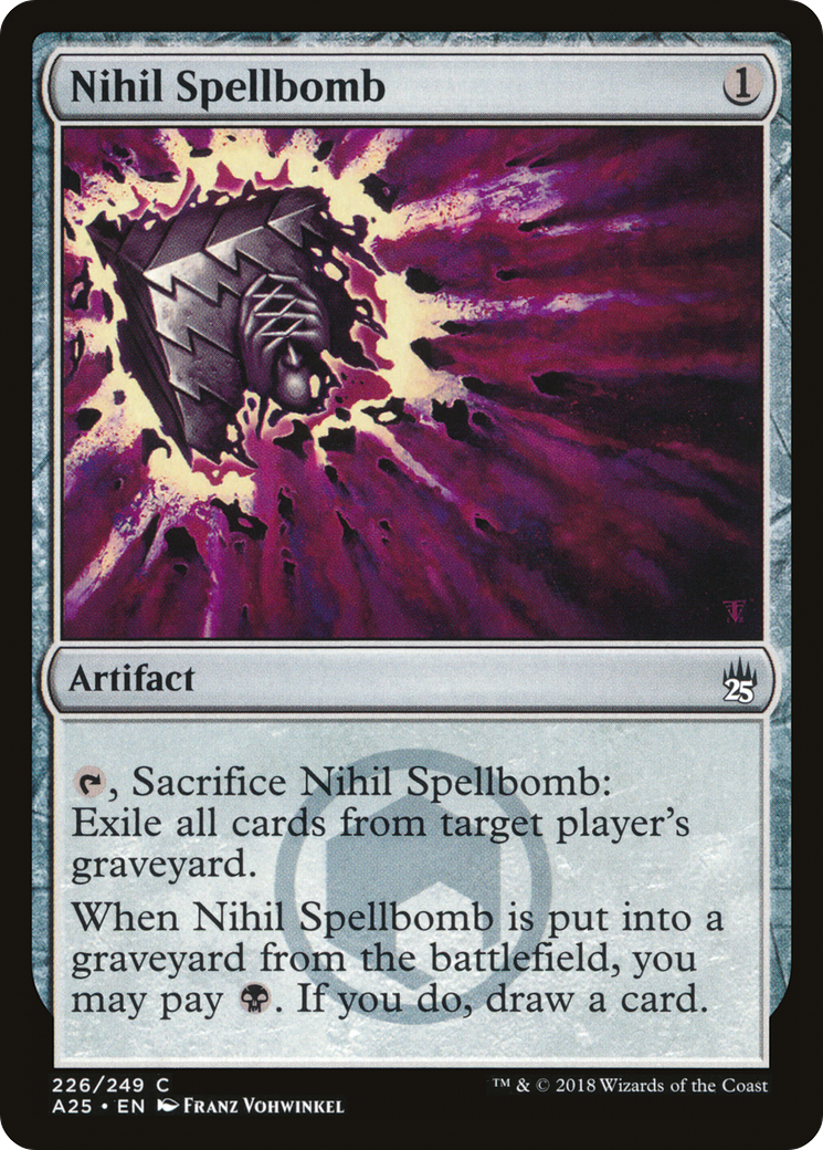 Nihil Spellbomb (A25-226)  Foil - Masters 25