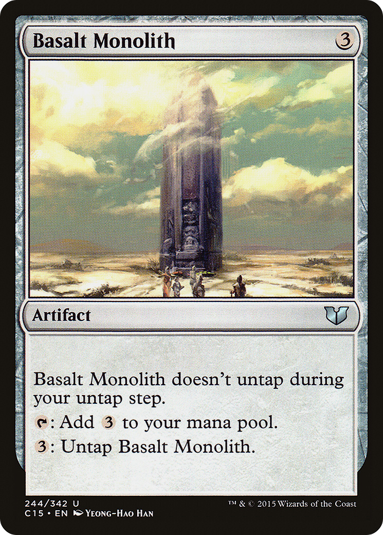 Basalt Monolith (C15-244)  - Commander 2015