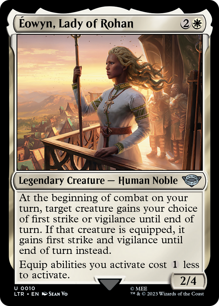 Eowyn, Lady of Rohan (LTR-010)  - The Lord of the Rings: Tales of Middle-earth
