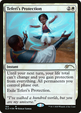 Teferi's Protection (164) (SLD-164)  Foil - Secret Lair Drop