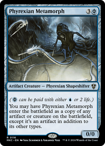 Phyrexian Metamorph (MKC-116)  - Murders at Karlov Manor Commander