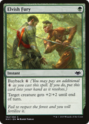 Elvish Fury (MH1-162)  Foil - Modern Horizons