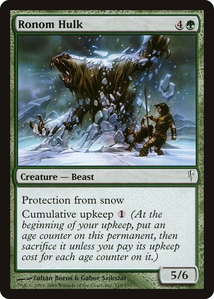 Ronom Hulk (CSP-119)  Foil - Coldsnap