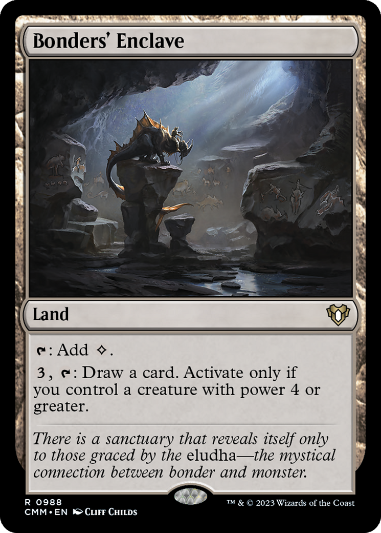 Bonders' Enclave (CMM-988)  - Commander Masters