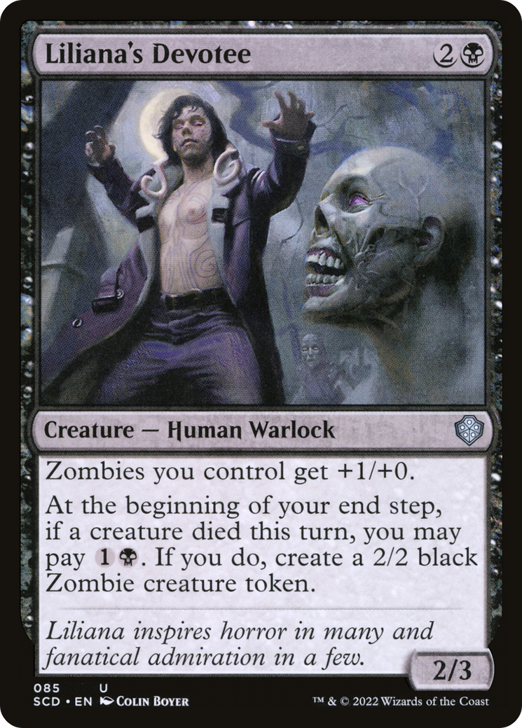 Liliana's Devotee (SCD-085)  - Starter Commander Decks