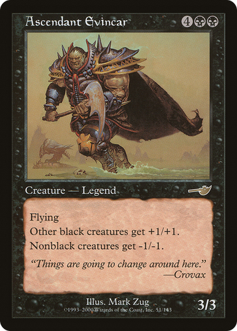 Ascendant Evincar (NMS-051) - Nemesis Foil