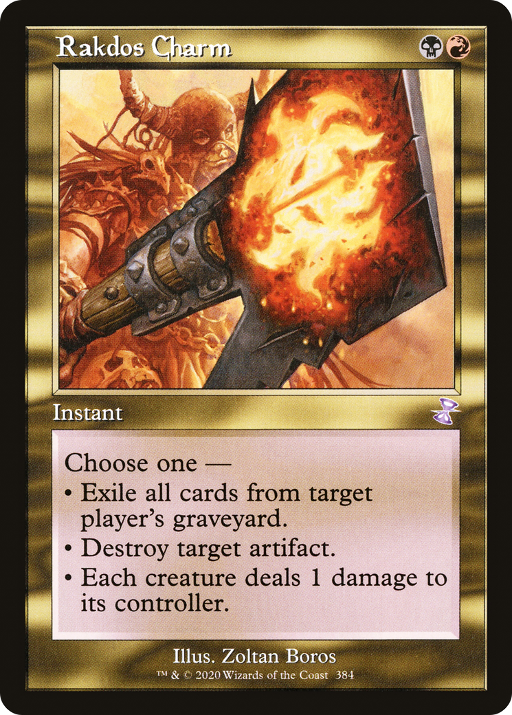 Rakdos Charm (TSR-384)  - Time Spiral Remastered